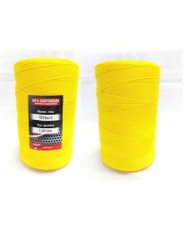 Нить капроновая ЖЕЛТАЯ (диаметр 0,80мм, 93,5tex*3), бобина около 1кг